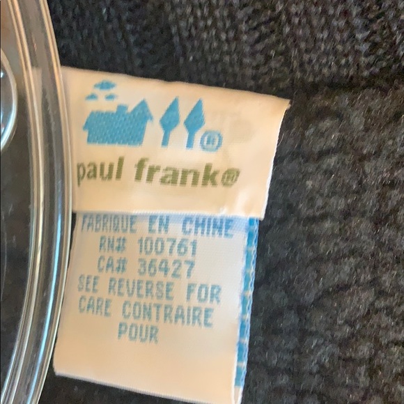 NWOT Paul  Frank jacket LG skull and bones - Picture 6 of 9